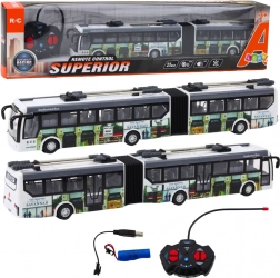 Távirányítós városi trolibusz világítással