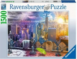 Ravensburger puzzle New York évszakai 1500 darabos