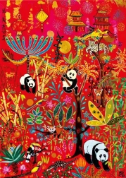 Panda puzzle 1000 darab MAGNOLIA