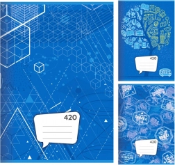 A4 füzet, üres, 20 lap