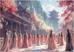 Geisha Puzzle 1000 darab