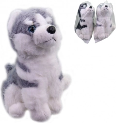 Plüss Husky kutya 25 cm
