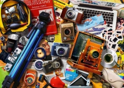 Puzzle Retro Fényképezőgép Gyűjtemény 1000 Darab