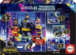 Educa puzzle Batwheels 4 az 1-ben