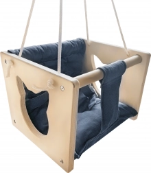 Fa hintaszék gyerekeknek Macska