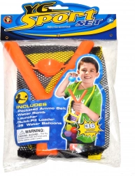 Csúzli vízibombákkal, 36 db