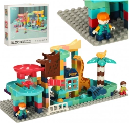 Bibi-inn 147 darabos golyópálya építőkészlet