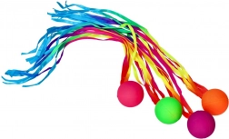 Labdás, szalagos játék gyerekeknek – 1 db