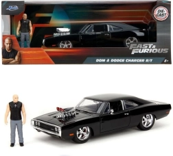 Fém modell Dodge Charger R/T 1970 1:24 figurával a Halálos iramban – Jada Toys