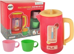 Elektromos rózsaszín kanna hangokkal és fényekkel