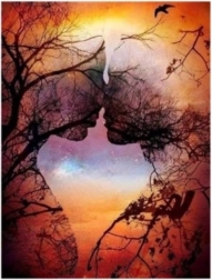 Gyémántfestés Ősi szerelem 30x40 cm