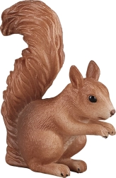 Álló mókus figura