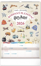 Harry Potter 2026 családi tervező falinaptár