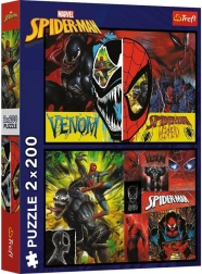 Puzzle 2×200 – nappal és éjjel PÓKEMBER