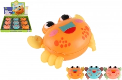 Vidám visszahúzható rák három színben