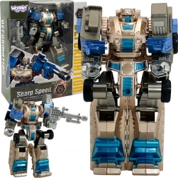 Woopie Éles Sebesség Változtatás Robot 2 az 1-ben Harci Teherautó