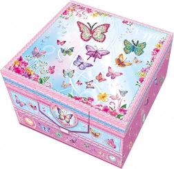 titkos, két szintes levélkészlet dísztollal