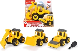 Szerelhető építőautó csavarhúzóval 12,5 cm (4 féle)