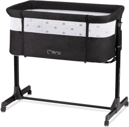 MoMi REVO kiságy, sötétszürke