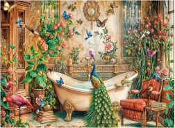 Páva puzzle 1000 darabból ANATOLIAN