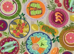 RAVENSBURGER Puzzle Mediterrán konyha 500 darab