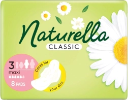 Naturella Classic higiéniai betétek Maxi, 8 db