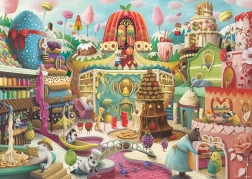 Édes utca 1000 darabos puzzle Ravensburger