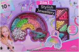 Lányoknak gyöngyökkel ellátott doboz