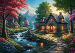 Paradicsomi utca puzzle 1000 darabbal