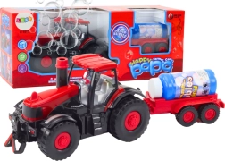 Buborékfújó utánfutós akadályérzékelős játék Fények Hangok