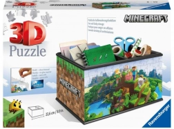 Ravensburger 3D puzzle MINECRAFT tárolóláda (108 darab)