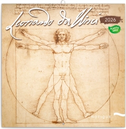 Leonardo da Vinci 2026 jegyzetnaptár