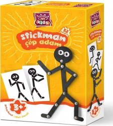 ART Puzzle játék gyerekeknek Stick Man