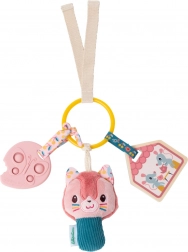 Lilliputiens - Safari gyűrű tevékenységekkel és tükörrel - Jeanne cica