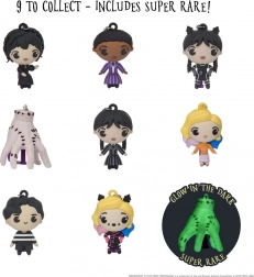 Wednesday gyűjtői klipszek – figurák a sorozatból