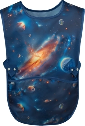 Gyerek mosható kötény – űr