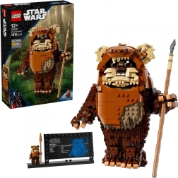 LEGO Star Wars Ewok Wicket – kiállítható építőfigura