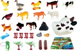 Gyerek hátizsák állatokkal – Tanyasi világ 27 × 17 × 19 cm