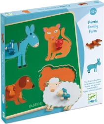 Puzzle Kis Farm Djeco