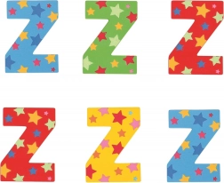 Nagy fa betű csillaggal