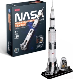 3D puzzle Saturn V Rocket – 136 darab