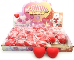 Stresszoldó szívalakú gyurma