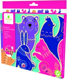 Scratch Art erdei állatok