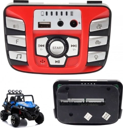 Zenei panel akkumulátoros járművekhez