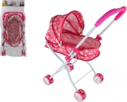 Mély babakocsi babáknak – textil, könnyű és összecsukható