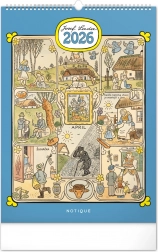 Fali naptár Josef Lada 2026