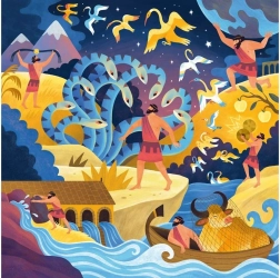 RAVENSBURGER 12 Herkules feladata kirakó, 64 darab