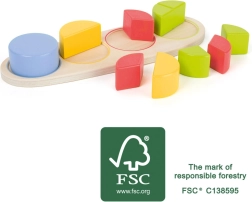 Small Foot Fa Oktató Tábla Törtek