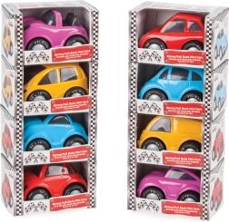 Műanyag autó hátrahúzós legkisebbeknek