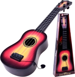 Gyermekgitár fém húrokkal és pengetővel – In0095